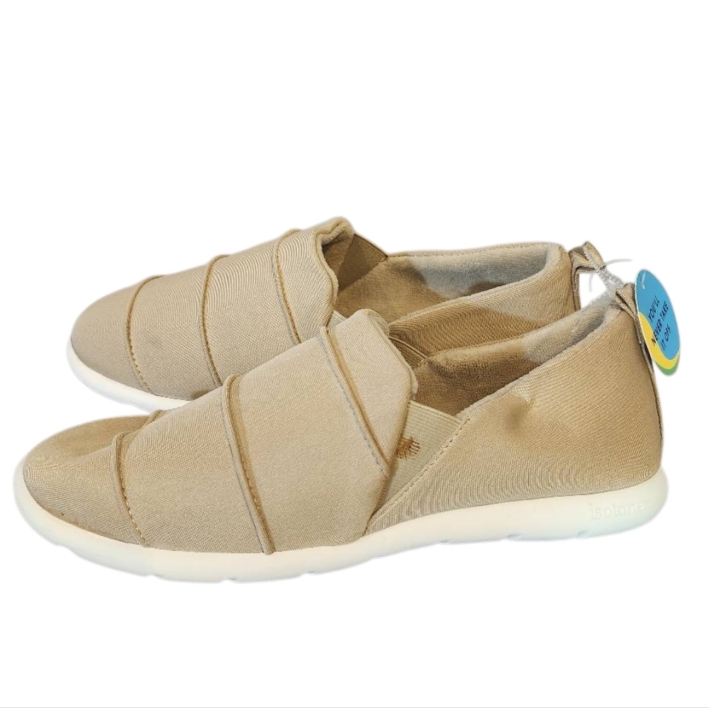 Isotoner Everywear Men's Tan Slip-On Sneakers Size‎ 11